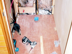 栃木小山　水まわりトイレ下地張替