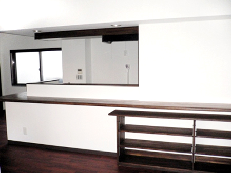 栃木小山　店舗から居住スペースへ　施工後