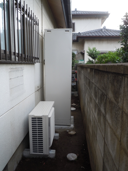 小山市　エコキュート　パナソニック