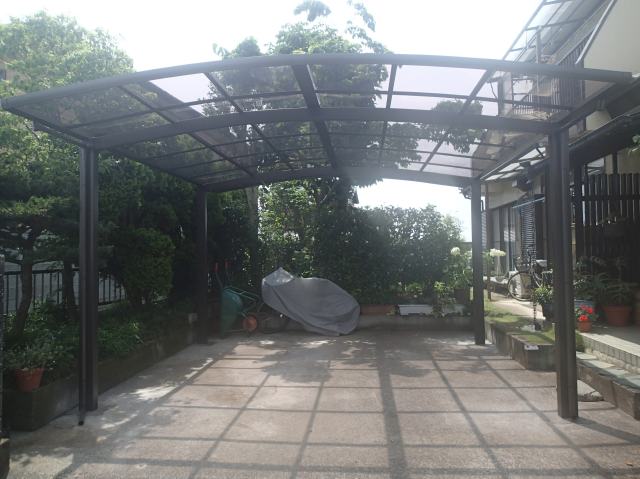 施工後カーポート