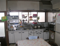 栃木小山 キッチン&オール電化施工前