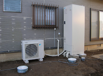 栃木小山　オール電化エコキュート