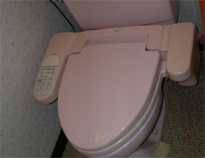 栃木小山　オール電化トイレ施工前