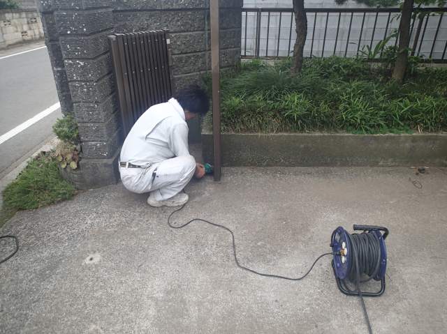 カーポート柱カッター 大平町