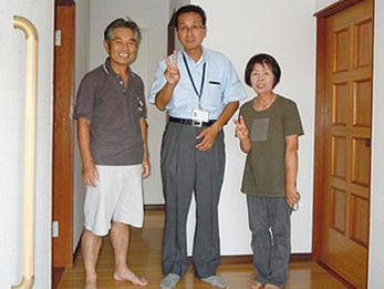 担当者の大滝さんも、工事を担当してくれた職人さんも、皆さんまじめで親切でした。