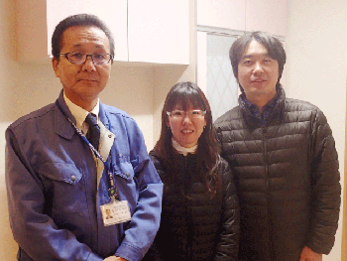 作業員の方が朝早くから一生懸命仕事をしてくださり、大滝さんも毎日のように現場を見に来てたので、理想の家ができました。