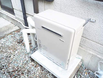 小山市　O様邸　ガス給湯器リフォーム施工事例